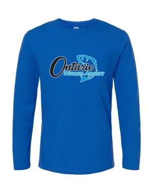 Ontario Women's Anglers Fine Jersey Long Sleeve T-Shirt - Unisex Fit