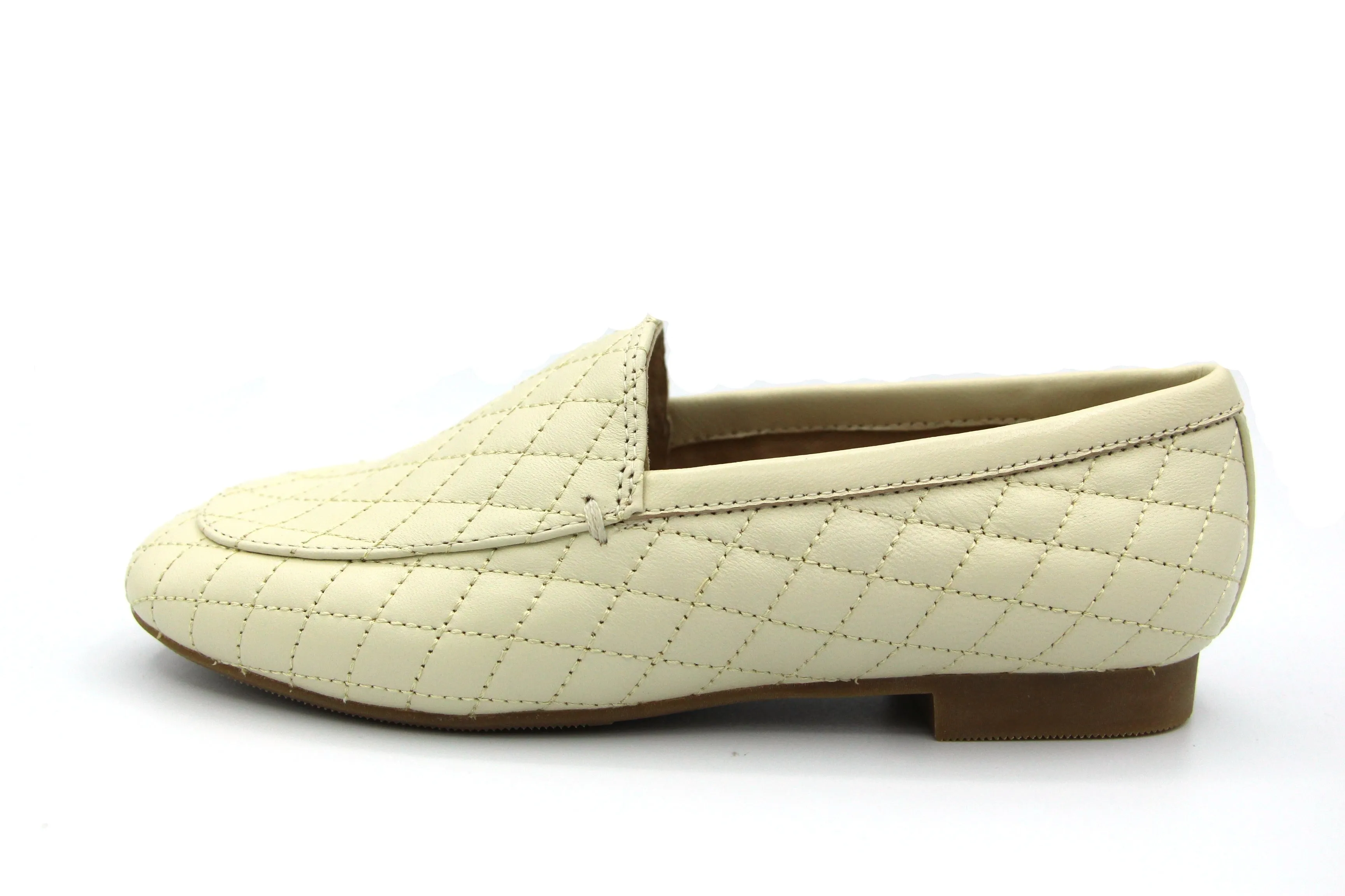 Onyx  Beige Quilted Slip On 150