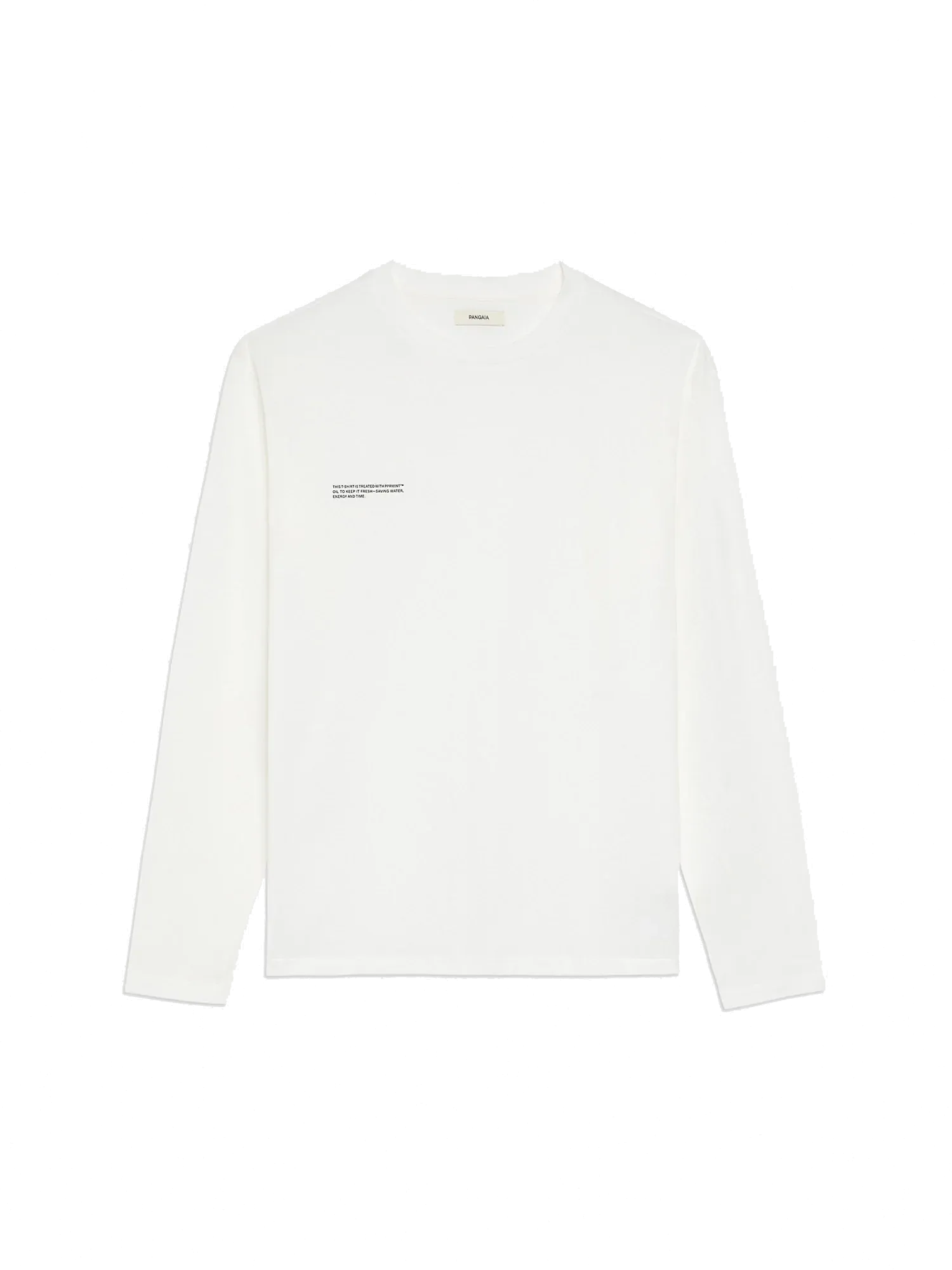 Organic Cotton Lightweight Long Sleeve T-shirt—off-white