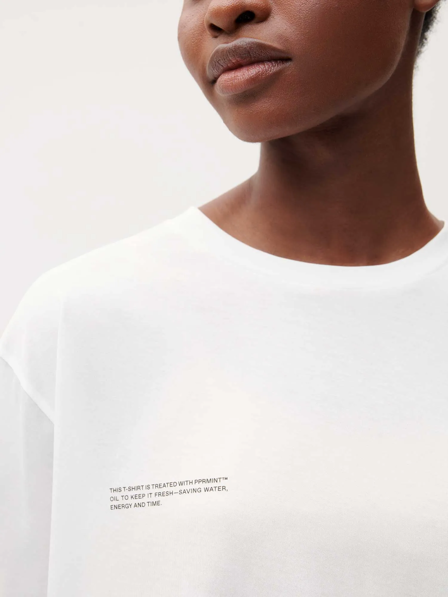 Organic Cotton Lightweight Long Sleeve T-shirt—off-white