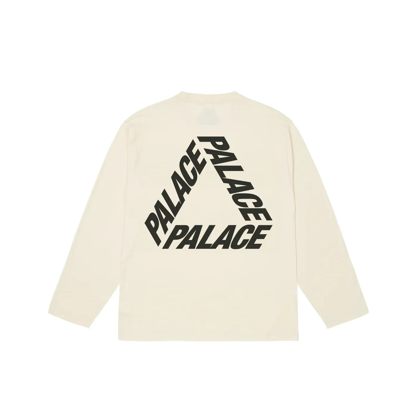 Palace Long Sleeve T Shirt P3 Soft White