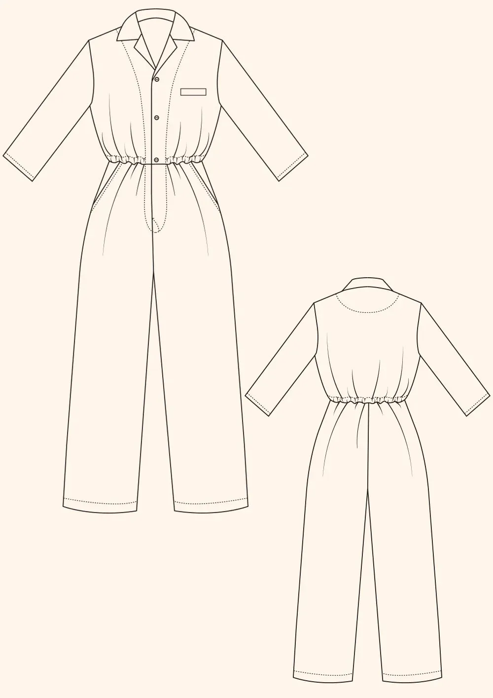 PDF Pattern - Jesse Jumpsuit | The Modern Sewing Co.