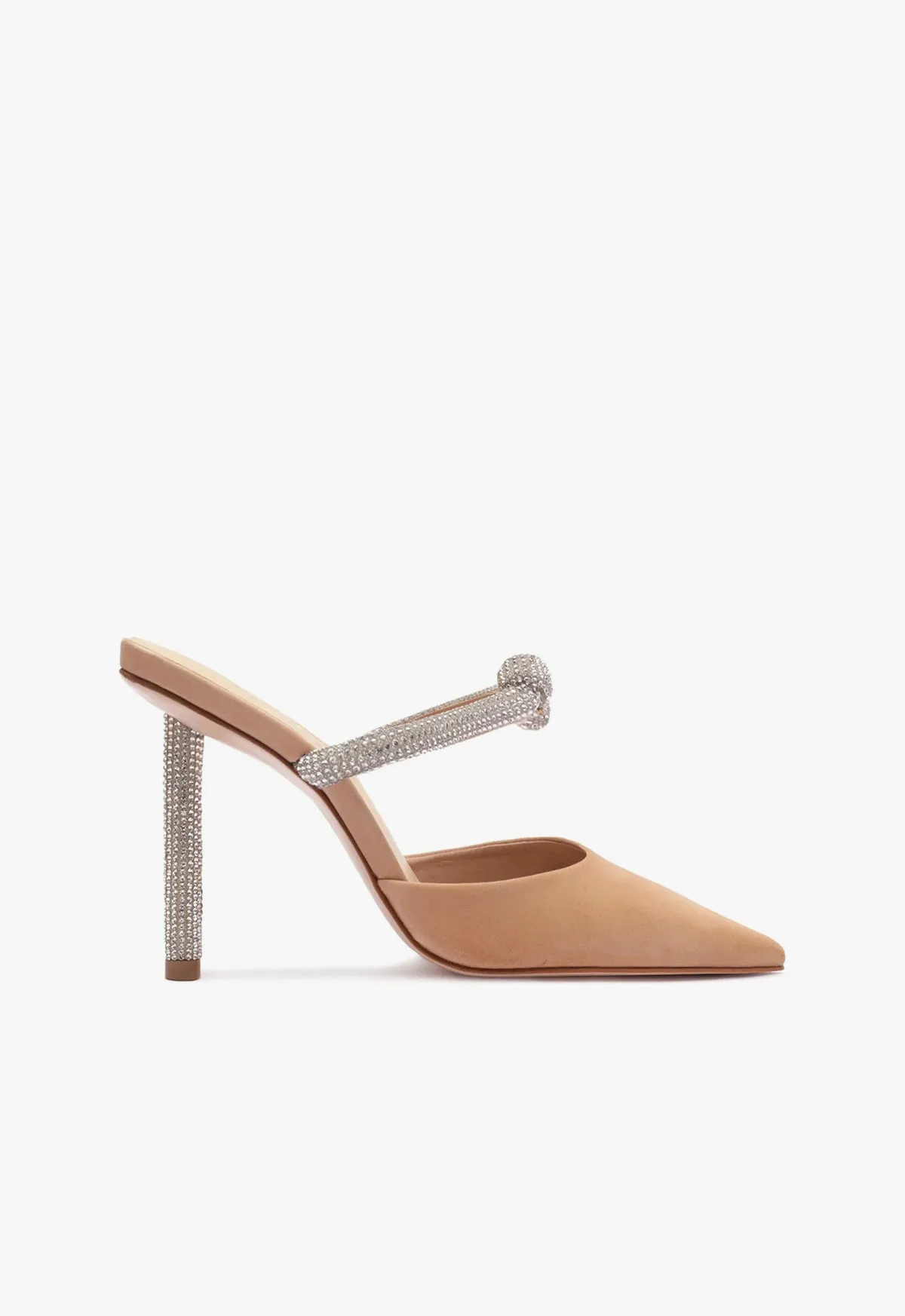 Pearl Glam Pin Heel Pump