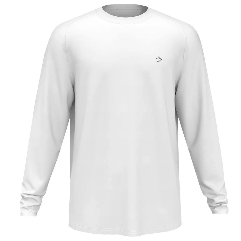 Penguin Men's Performance Solid Long Sleeve - Bright White