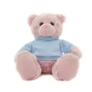 Personalized Pink Bear 11"