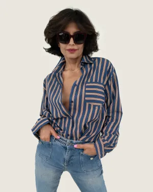 PHOEBE - MULTI STRIPE/ NAVY