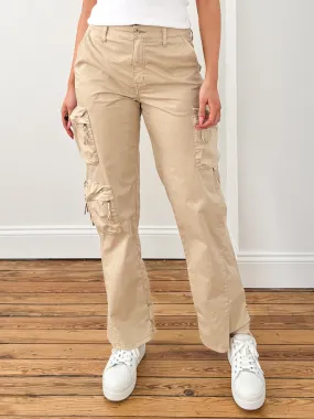 Pistola-Bobbie Utility Pant-Champagne