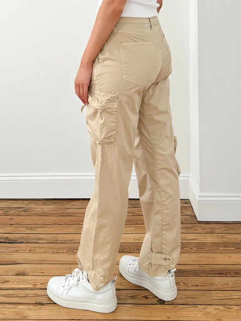 Pistola-Bobbie Utility Pant-Champagne