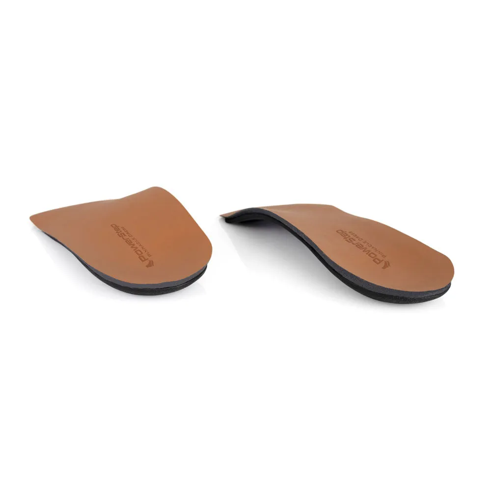 PowerStep Dress 3/4 Insoles | Arch Pain Relief Orthotic for Tight Dress Shoes