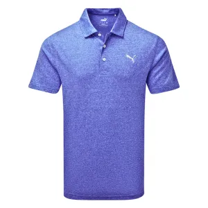 Puma Performance Mens Icon Heather Golf Polo T-shirt (US Size)