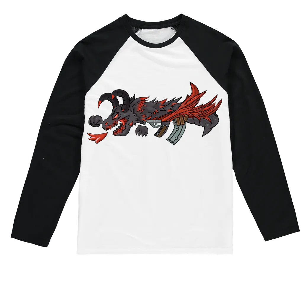 RedDragonGun Sublimation Baseball Long Sleeve T-Shirt