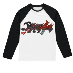 RedDragonGun Sublimation Baseball Long Sleeve T-Shirt