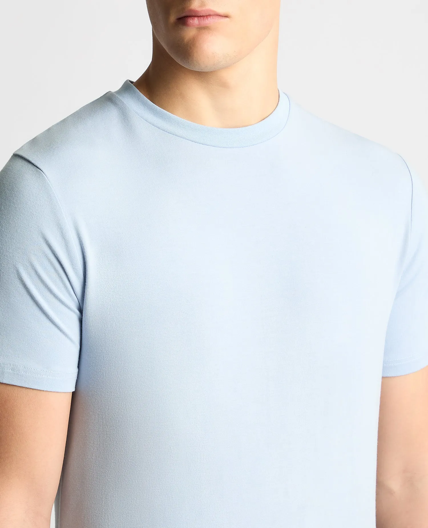 Relaxed Fit Crew Neck Tencel T-Shirt