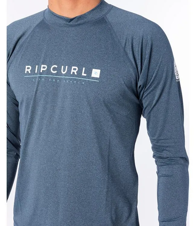 Ripcurl Shockwave Relaxed Fit Long Sleeve UV Tee (2020) - Navy