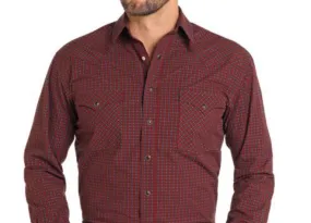 RMN2S04600-Panhandle Men's PS Tuff Hedeman- Burgundy