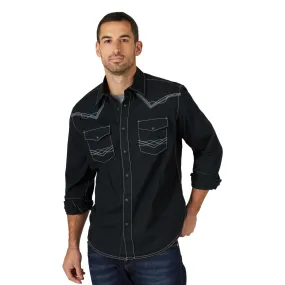 Rock 47 by Wrangler Long Sleeve Modern Fit Shirt