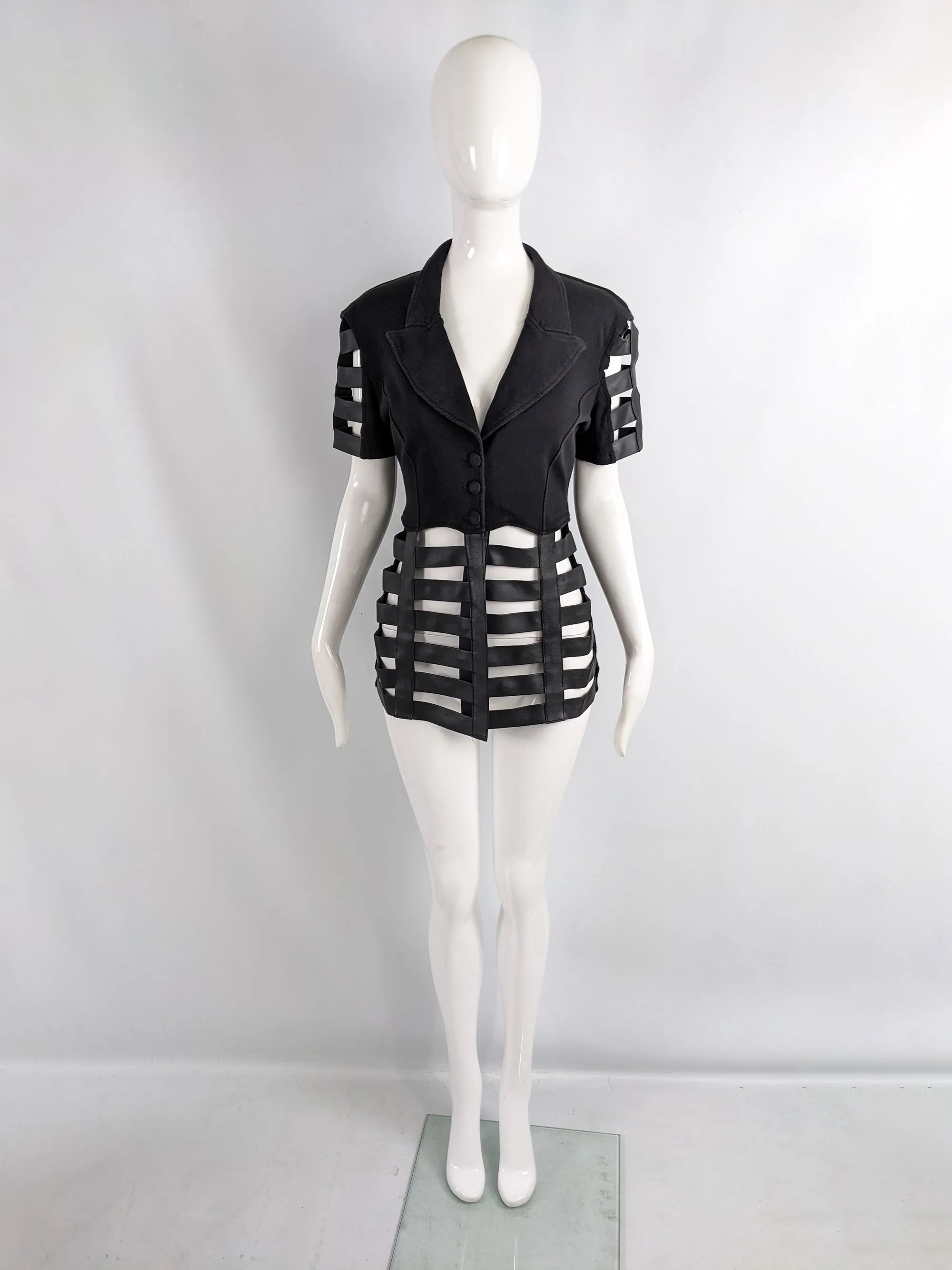 Romeo Pour Juliette Vintage Avant Garde Cage Jacket, 1980s