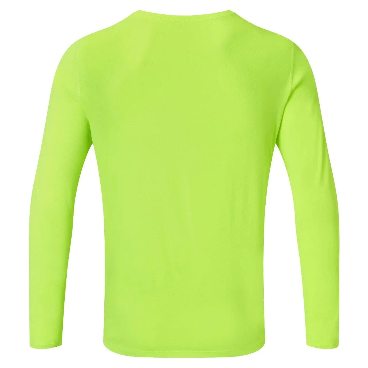 Ronhill Core L/S Tee (Mens) - Fluo Yellow/Black