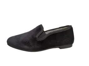 Ruby  Black Velvet Slip On 405