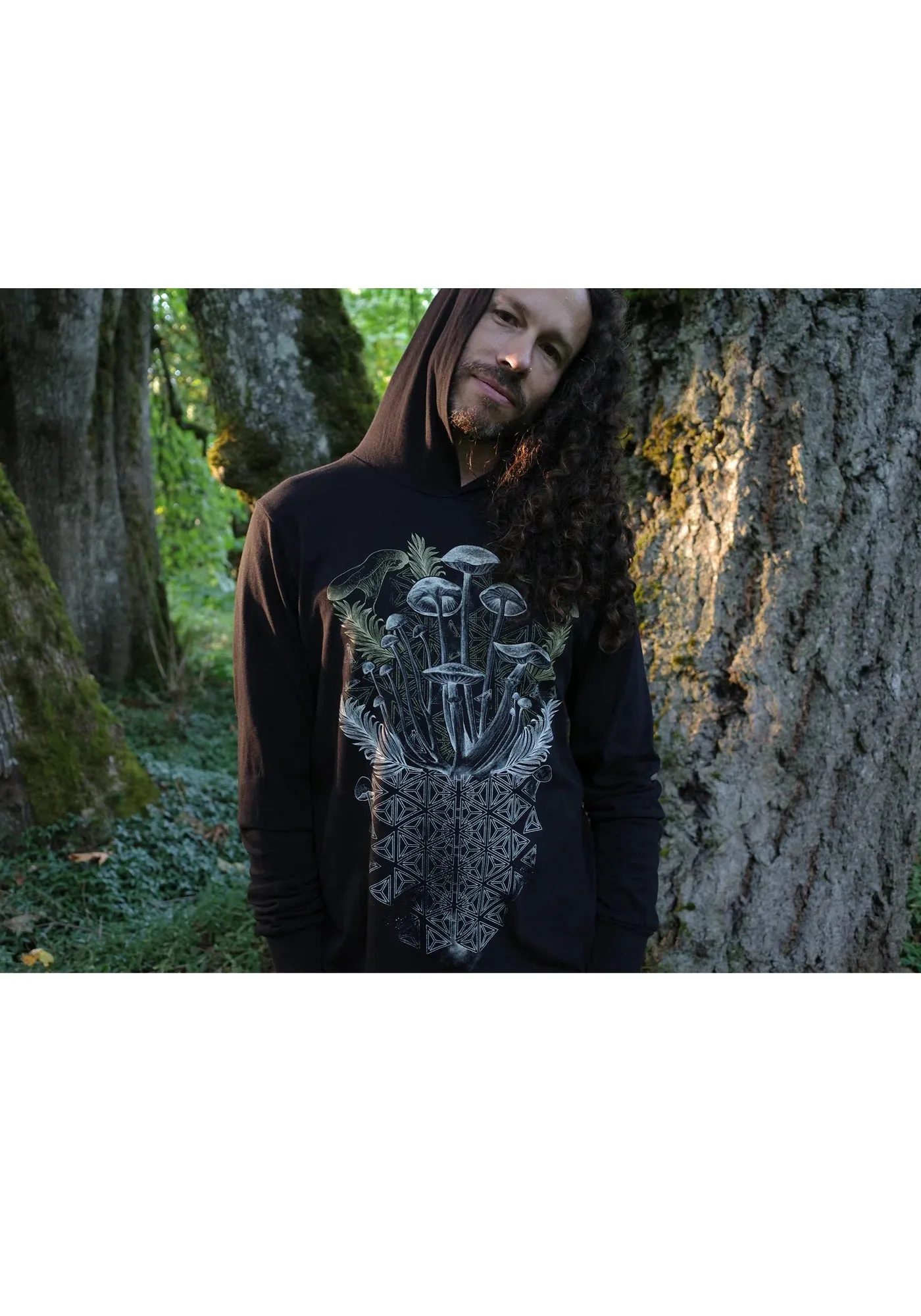 Rythmatix - Mycelial Bloom Long Sleeve Hoodie