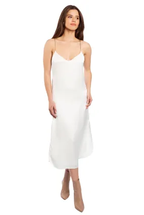 SALLY SLIP DRESS snow