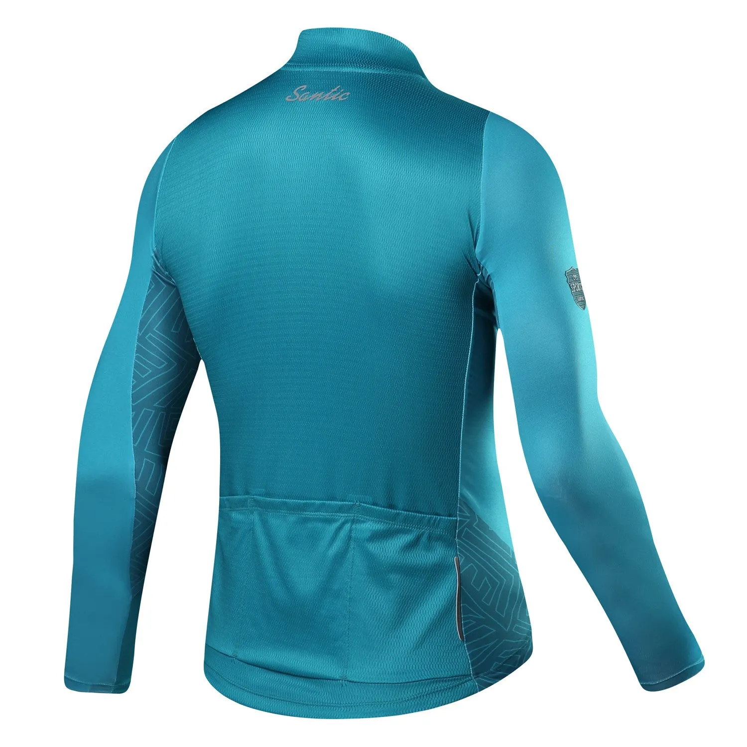 Santic Universal Blue Men Cycling Jersey Long Sleeve