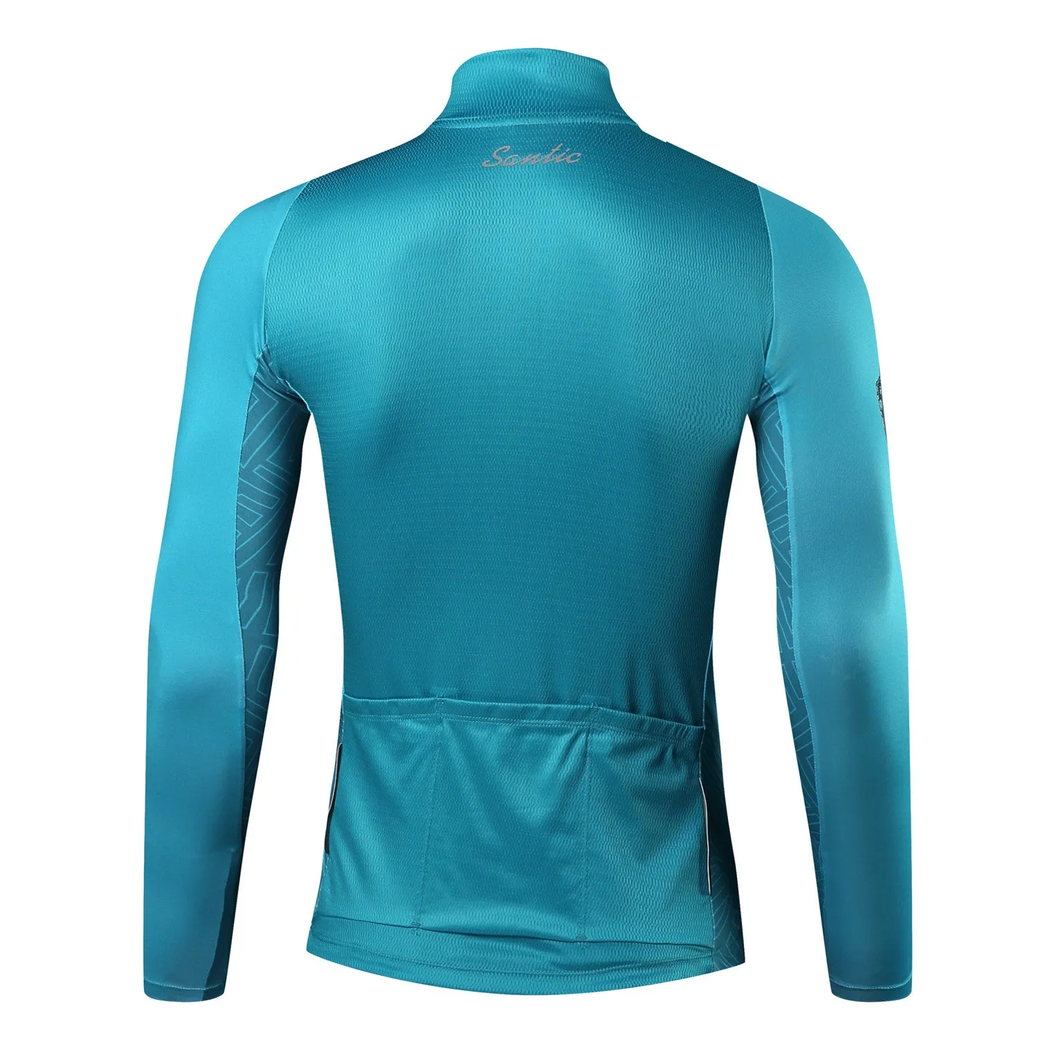 Santic Universal Blue Men Cycling Jersey Long Sleeve