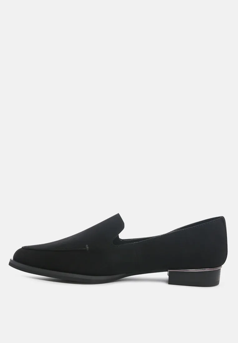 Sara Suede Slip-On Loafers