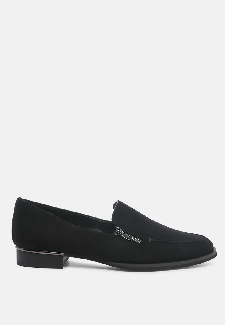 Sara Suede Slip-On Loafers