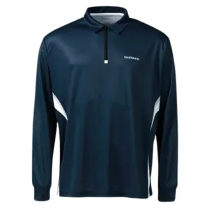 Shimano Navy/Grey Zip Up Sublimated