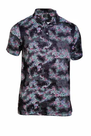 Sligo Men's Polka Dots Polo T-shirt (Indian Size)