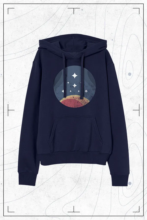 Starfield Retro Constellation Logo Hoodie - Navy