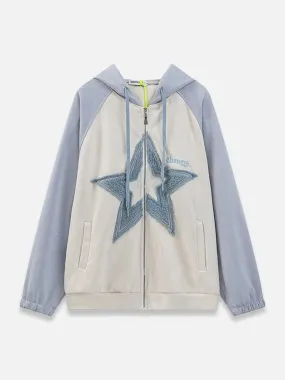 STARRY ZIP-UP HOODIE