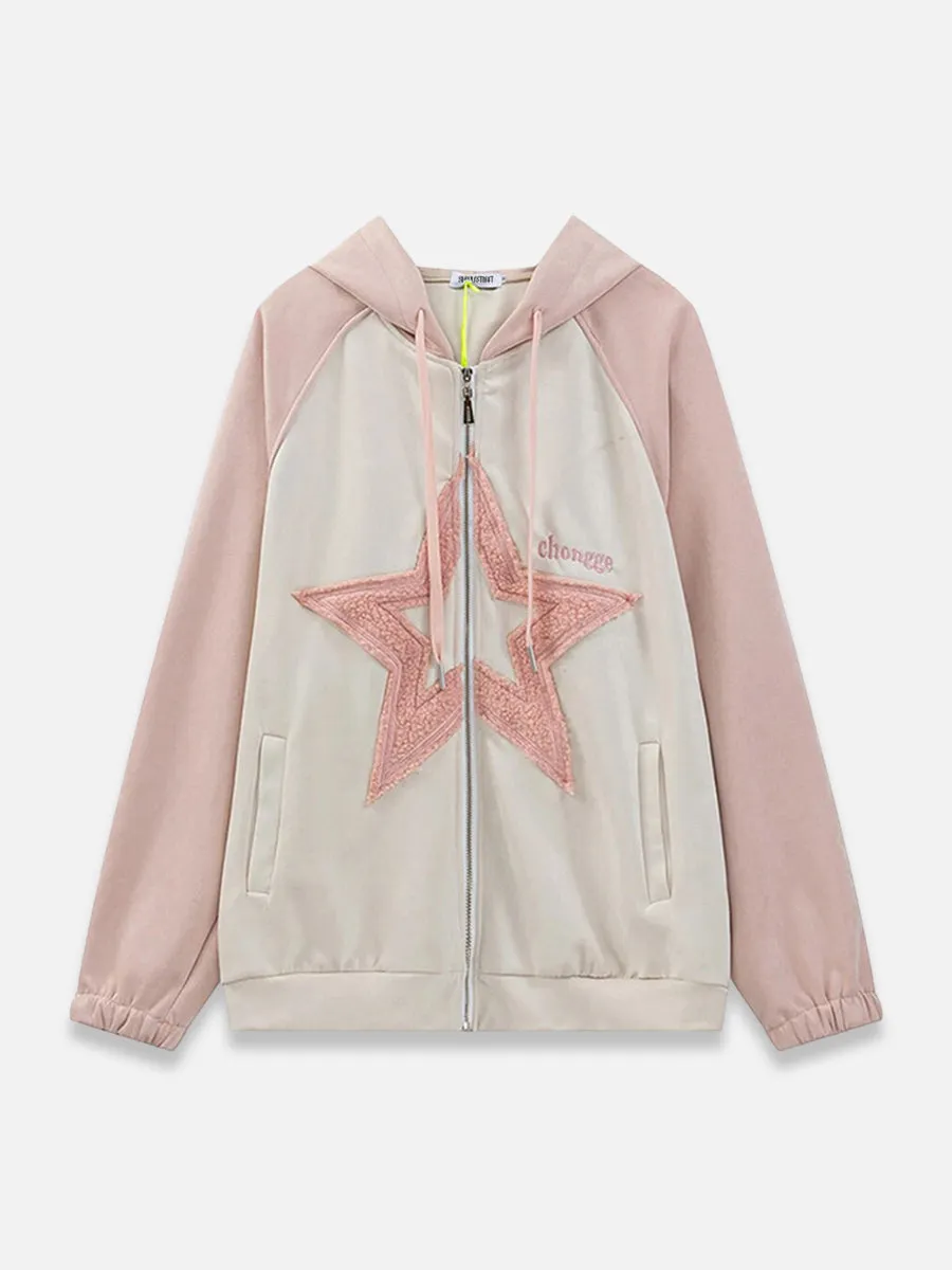 STARRY ZIP-UP HOODIE