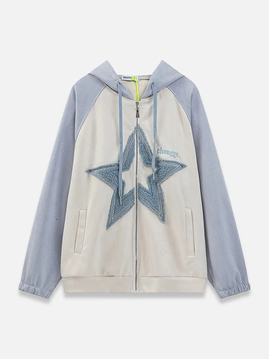 STARRY ZIP-UP HOODIE