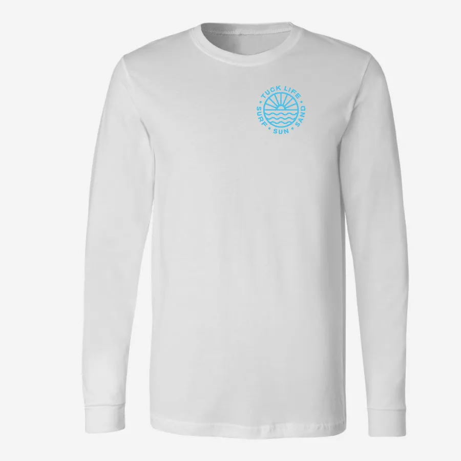 Sun Wave Long Sleeve Unisex T-Shirt