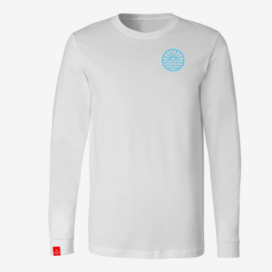 Sun Wave Long Sleeve Unisex T-Shirt