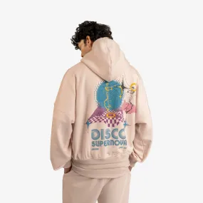 Superkicks | STARRY DISCO HOODIE  { PEACH