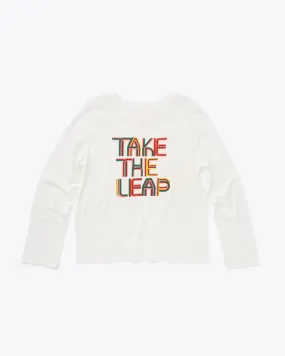 Take the Leap Long Sleeve Boxy Tee