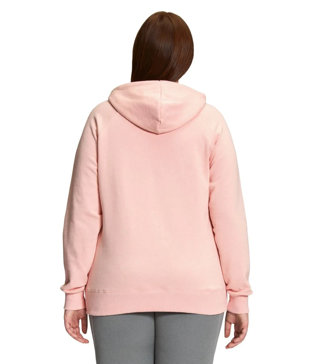 'The North Face' Women's Half Dome Pullover Hoodie - Evening Sand Pink (Ext. Sizes)