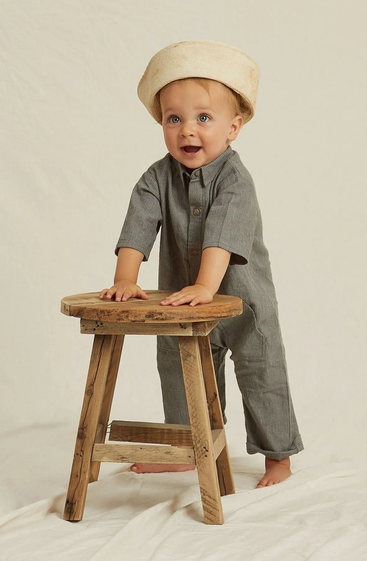 The Rhett Jumpsuit by Rylee & Cru - Sea - KIDS