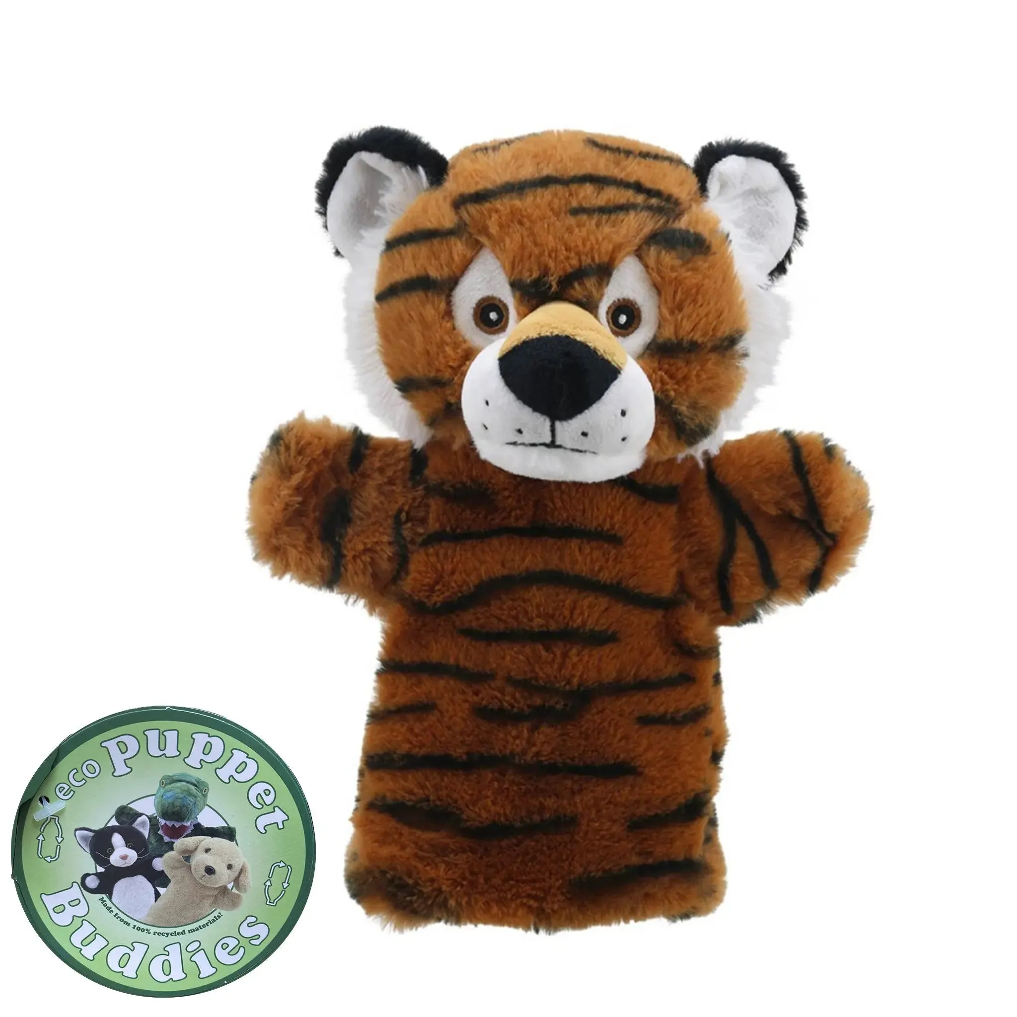 Tiger Eco Puppet Buddies Hand Puppet