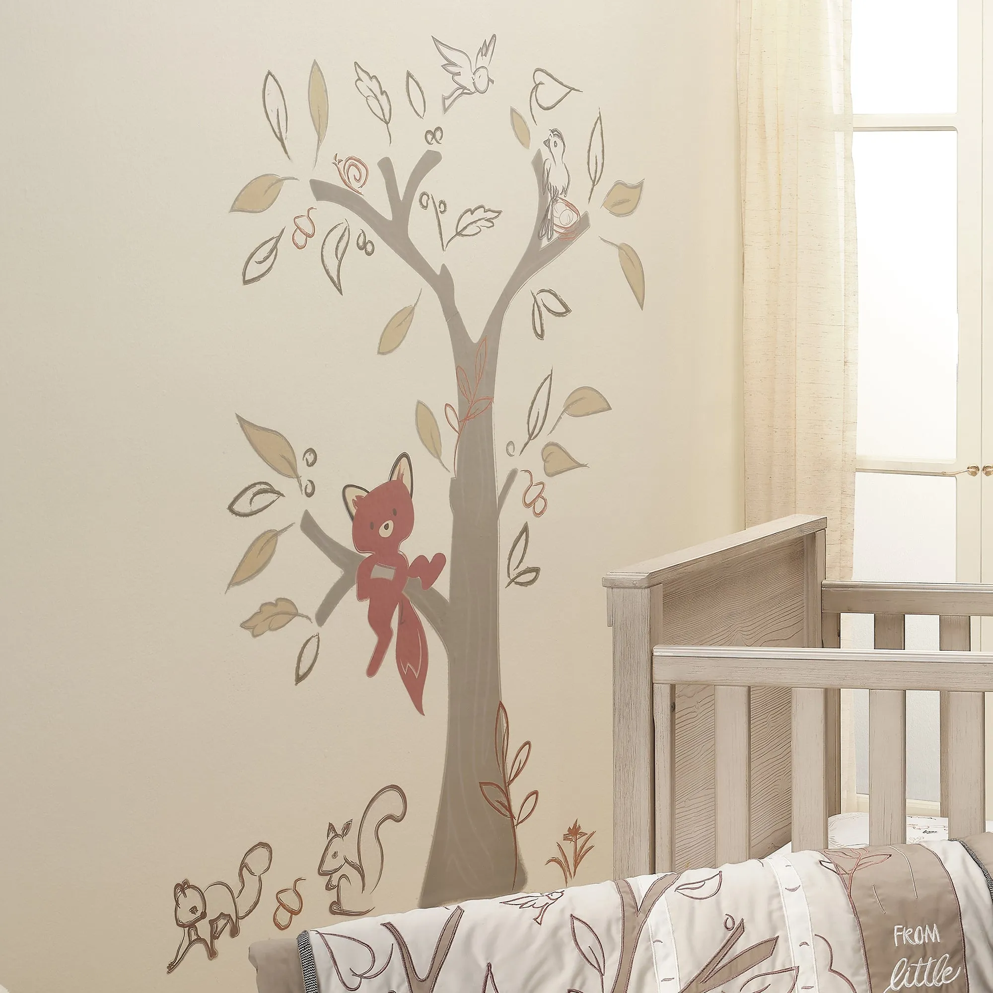 Treetop Fox Wall Decals