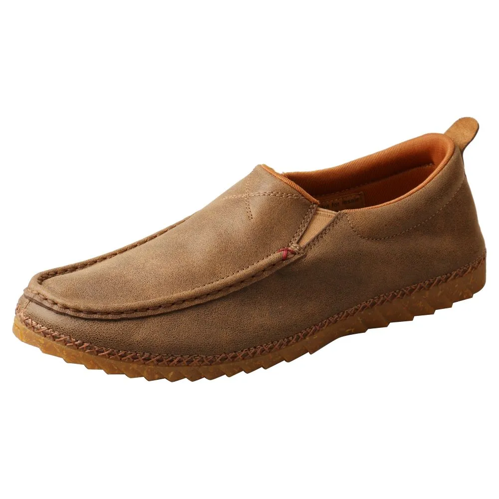 'Twisted X' Men's Zero X™ Slip On - Bomber / Brown