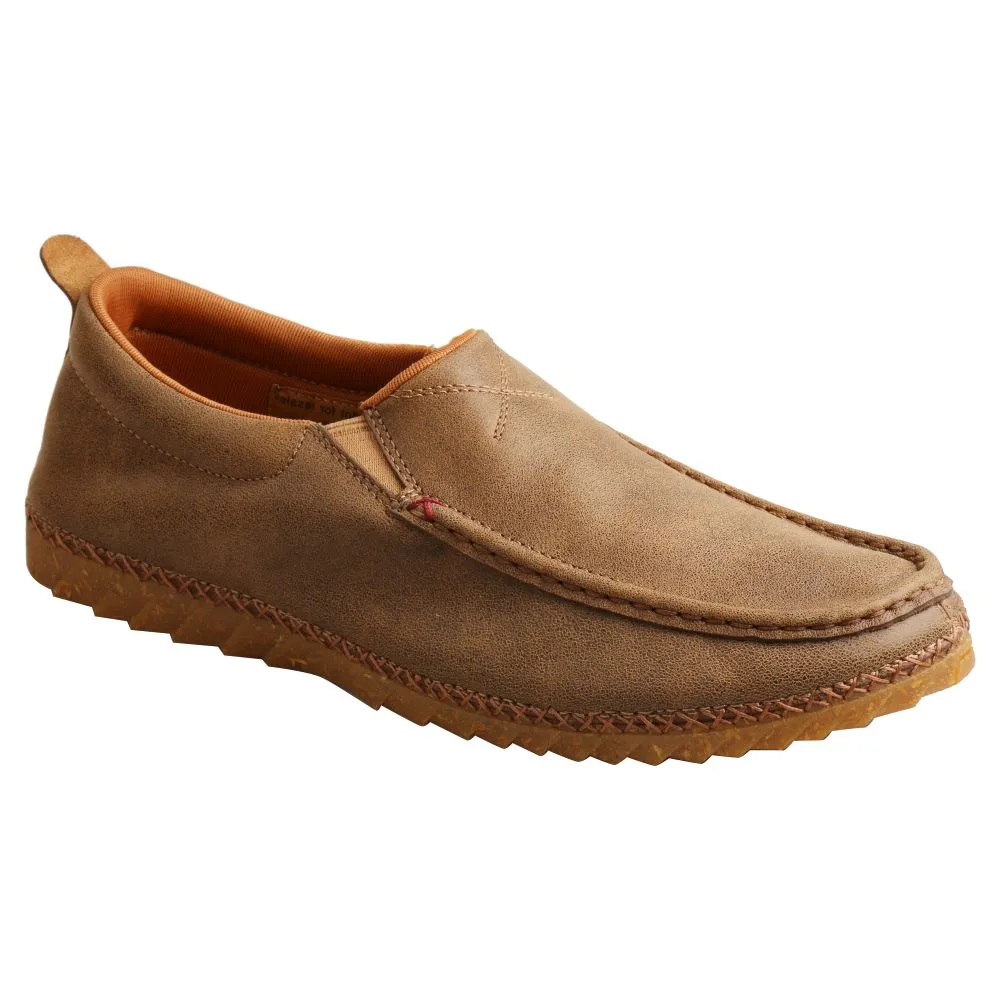 'Twisted X' Men's Zero X™ Slip On - Bomber / Brown