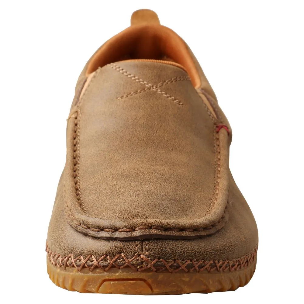 'Twisted X' Men's Zero X™ Slip On - Bomber / Brown