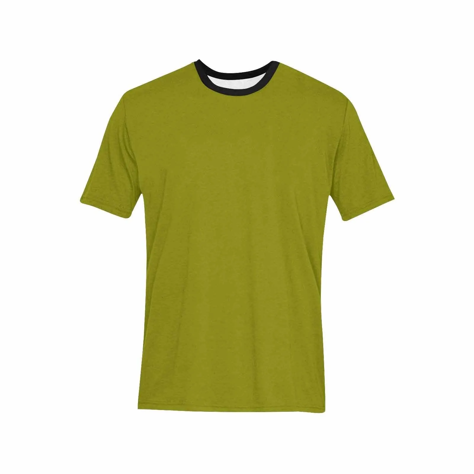 Uniquely You Mens T-Shirt /  Dark Olive Green     - Short Sleeve Casual Shirt