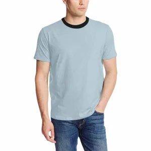 Uniquely You Mens T-Shirt /  Pastel Blue     - Short Sleeve Casual Shirt