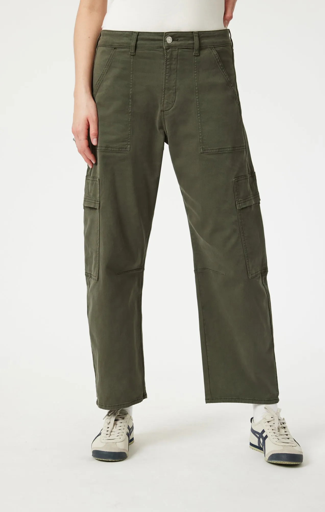 VINNIE BARREL CARGO IN IVY CASUAL TWILL