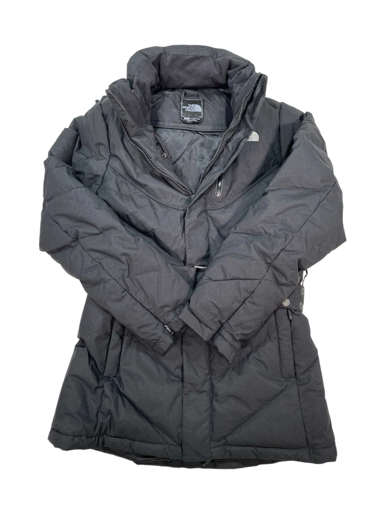 Womens 600 Down Fill Belted Parka